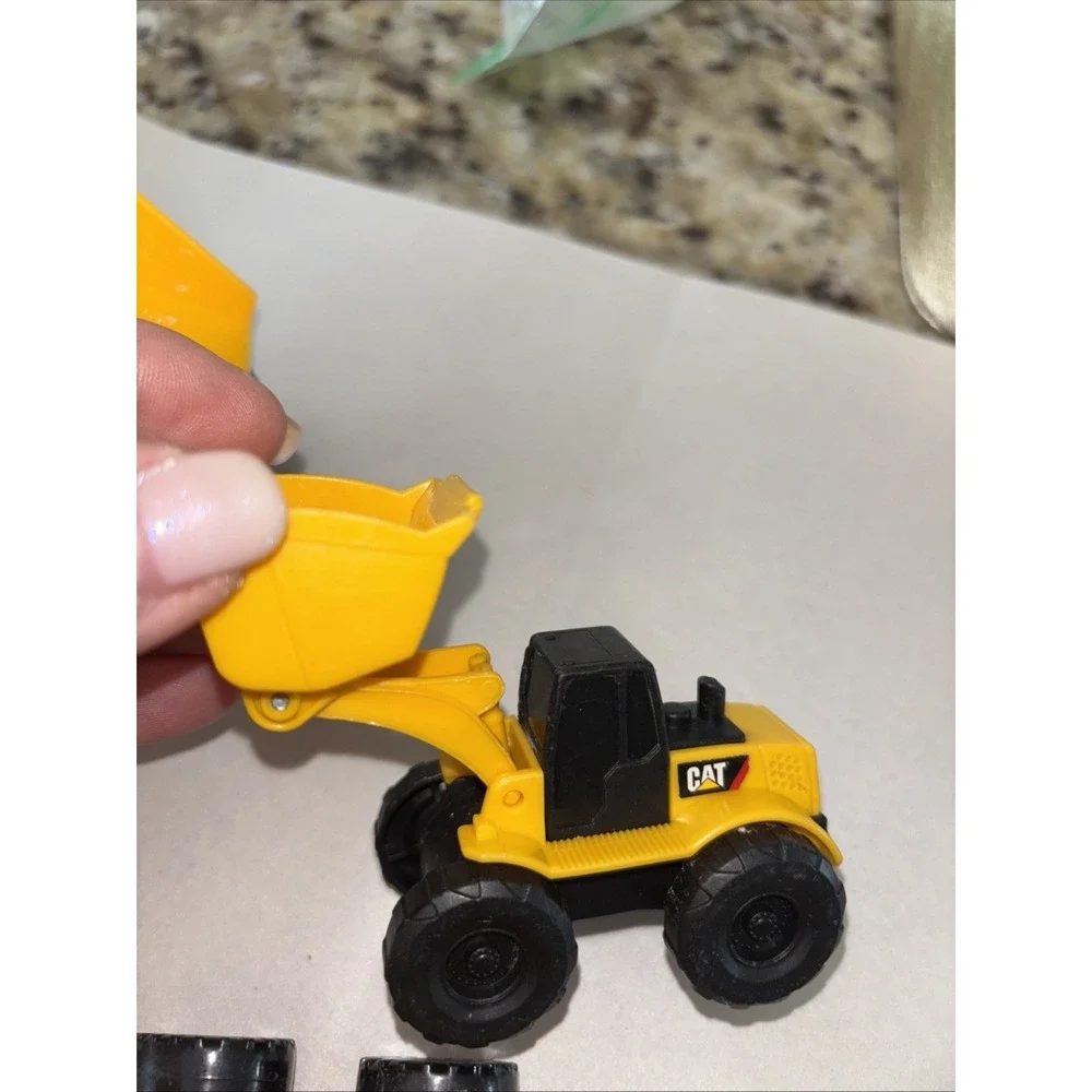 CAT Caterpillar Toy Dump‎ Truck Excavator Lot of 4   3041